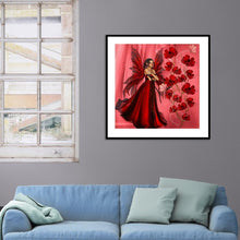 Charger l'image dans la galerie, Fille - diamant rond complet - 30x30cm