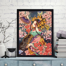 Charger l'image dans la galerie, Geisha - diamant rond complet - 30x40cm