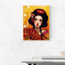 Charger l'image dans la galerie, Geisha - diamant rond complet - 30x40cm