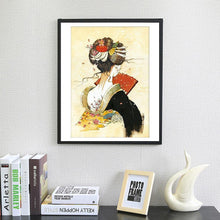 Charger l'image dans la galerie, Geisha - diamant rond complet - 30x40cm