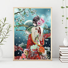 Charger l'image dans la galerie, Geisha - diamant rond complet - 30x40cm