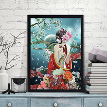 Charger l'image dans la galerie, Geisha - diamant rond complet - 30x40cm