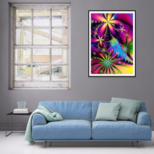 Charger l'image dans la galerie, Fleur - diamant rond complet - 30x40cm