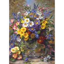 Charger l'image dans la galerie, Fleur - diamant rond complet - 30x40cm