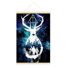 Charger l'image dans la galerie, Cerf suspendu - diamant rond complet - 40x60cm