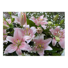 Charger l'image dans la galerie, Fleur - diamant rond complet - 40x30cm