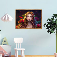 Charger l'image dans la galerie, Caractère - diamant rond complet - 40x30cm