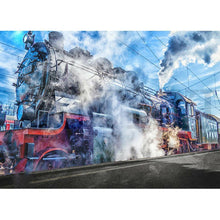 Charger l'image dans la galerie, Paysage - diamant rond complet - 40x30cm