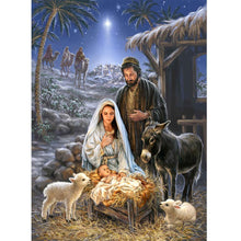 Charger l'image dans la galerie, Berger - diamant rond complet - 40x30cm