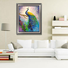 Charger l'image dans la galerie, Mosaïque - diamant rond complet - 40x30cm