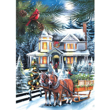 Charger l'image dans la galerie, Mosaïque - diamant rond complet - 40x30cm