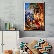 Charger l'image dans la galerie, Mosaïque - diamant rond complet - 40x30cm