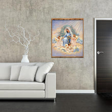 Charger l'image dans la galerie, Mosaïque - diamant rond complet - 40x30cm