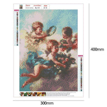 Charger l'image dans la galerie, Mosaïque - diamant rond complet - 40x30cm