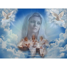 Charger l'image dans la galerie, Caractère - diamant rond complet - 40x30cm