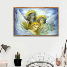 Charger l'image dans la galerie, Mondialement connu - diamant rond complet - 40x30cm