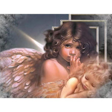Charger l'image dans la galerie, Mondialement connu - diamant rond complet - 40x30cm