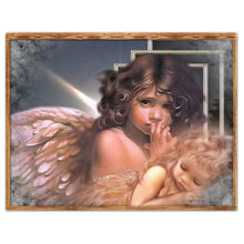 Charger l'image dans la galerie, Mondialement connu - diamant rond complet - 40x30cm