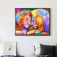 Charger l'image dans la galerie, Lion - peinture en diamant complet - 40x30cm