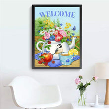 Charger l'image dans la galerie, Mosaïque - diamant rond complet - 30x40cm