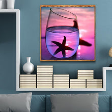 Charger l'image dans la galerie, Paysage - diamant rond complet - 30x30cm