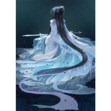 Charger l'image dans la galerie, Beauté - diamant rond complet - 40x30cm