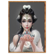 Charger l'image dans la galerie, Beauté - diamant rond complet - 40x30cm