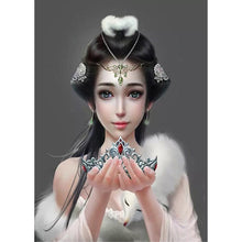 Charger l'image dans la galerie, Beauté - diamant rond complet - 40x30cm