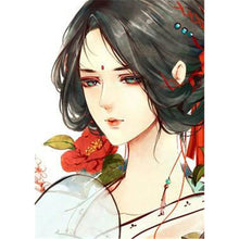 Charger l'image dans la galerie, Beauté - diamant rond complet - 40x30cm