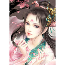 Charger l'image dans la galerie, Beauté - diamant rond complet - 40x30cm