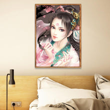 Charger l'image dans la galerie, Beauté - diamant rond complet - 40x30cm