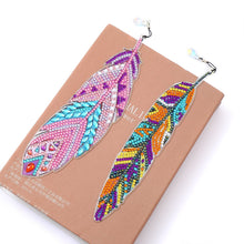 Charger l'image dans la galerie, DIY Diamond Painting-Feather signet