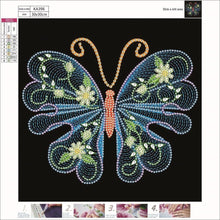 Charger l'image dans la galerie, Papillon-Cristal Strass Diamant Peinture (30*30CM)