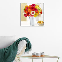 Charger l'image dans la galerie, Fleurs - diamant rond complet - 30x30cm