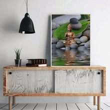 Charger l'image dans la galerie, Statue de Bouddha - diamant rond complet - 30x40cm