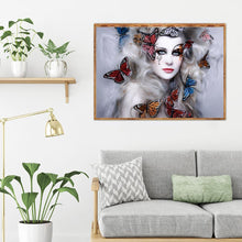 Charger l'image dans la galerie, Résumé - diamant rond complet - 40x30cm