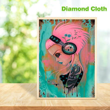 Charger l'image dans la galerie, Beauté de crâne - diamant rond complet - 30x40cm