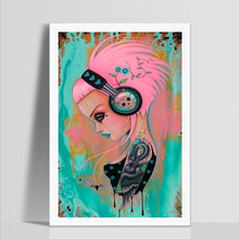 Charger l'image dans la galerie, Beauté de crâne - diamant rond complet - 30x40cm