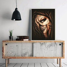 Charger l'image dans la galerie, Beauté de crâne - diamant rond complet - 30x40cm