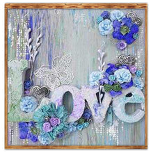 Charger l'image dans la galerie, Mosaïque - diamant rond complet - 30x30cm