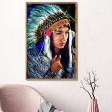 Charger l'image dans la galerie, Caractère - diamant rond complet - 40x30cm