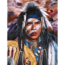 Charger l'image dans la galerie, Caractère - diamant rond complet - 40x30cm