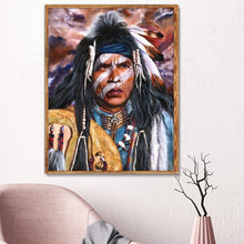 Charger l'image dans la galerie, Caractère - diamant rond complet - 40x30cm