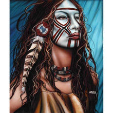 Charger l'image dans la galerie, Caractère - diamant rond complet - 40x30cm