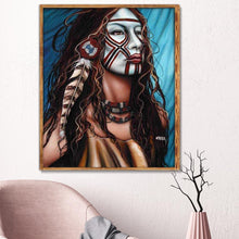 Charger l'image dans la galerie, Caractère - diamant rond complet - 40x30cm