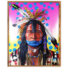 Charger l'image dans la galerie, Caractère - diamant rond complet - 40x30cm