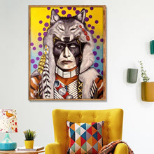 Charger l'image dans la galerie, Caractère - diamant rond complet - 40x30cm