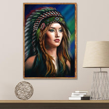 Charger l'image dans la galerie, Caractère - diamant rond complet - 40x30cm