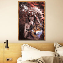 Charger l'image dans la galerie, Caractère - diamant rond complet - 40x30cm