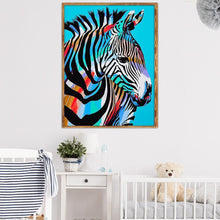 Charger l'image dans la galerie, Mosaïque - diamant rond complet - 40x30cm